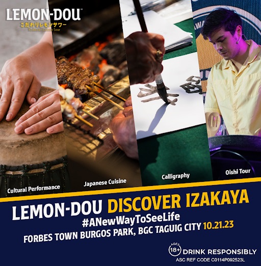 Experience Tokyo's Izakaya Culture at the Lemon-Dou™ Vibrant Food and Fun Fest