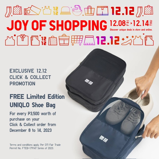Revel in the joy of shopping with UNIQLO’s amazing 12.12 sale