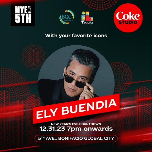 Coke Studio Philippines artists join OPM legend Ely Buendia and K-pop sensation Red Velvet’s Irene, Seulgi, and Wendy at BGC’s 2024 Countdown