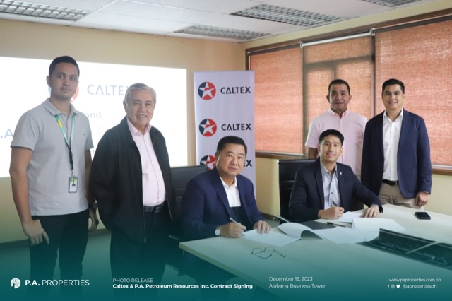 P.A. PETROLEUM ACHIEVES MILESTONE WITH NEW CALTEX PHILIPPINES DEALERSHIP CONTRACT