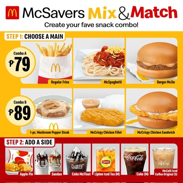 McDonald’s makes saying “Libre ko na!” easy with McSavers Mix & Match