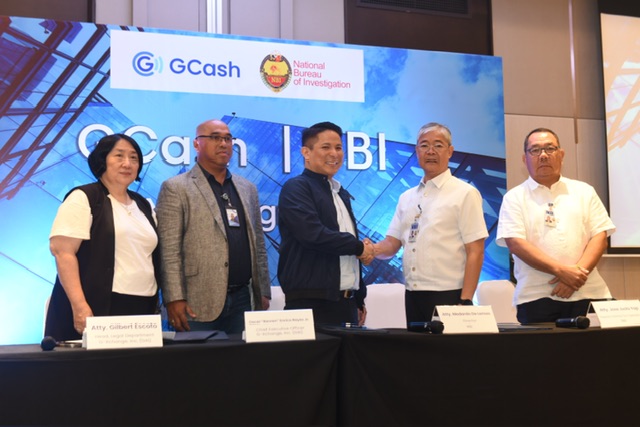 GCash, NBI sign agreement to run after cyber criminals