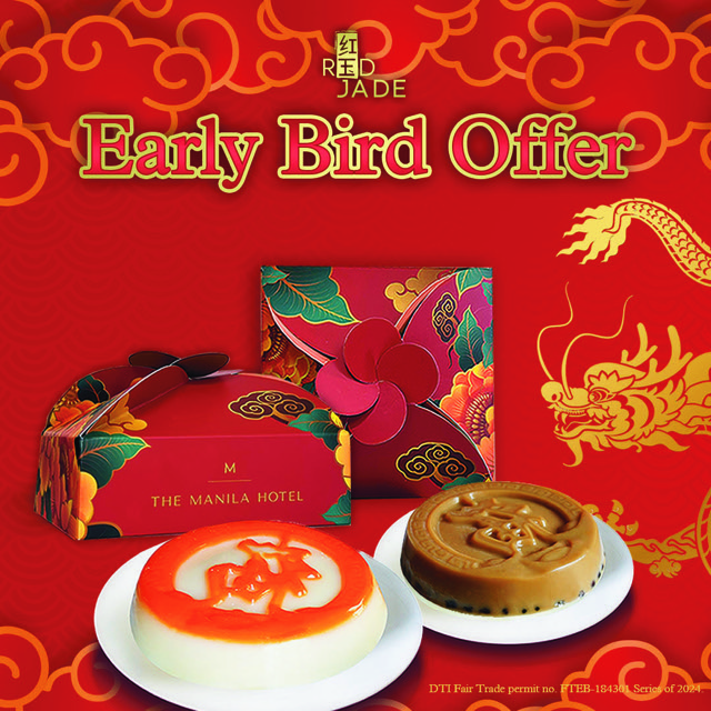 Celebrate the Lunar New Year with The Manila Hotel’s Tikoy Early Bird Offer