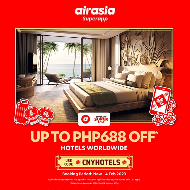 Celebrate the Chinese Lunar New Year with Huge Discounts on Flights and Accommodations with airasia Superapp