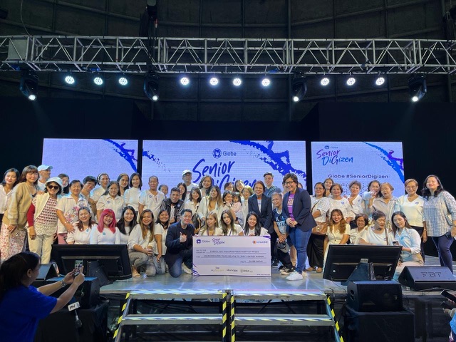 Globe Group, local partners turn Lolo, Lola into #SeniorDigizens in digital inclusion push
