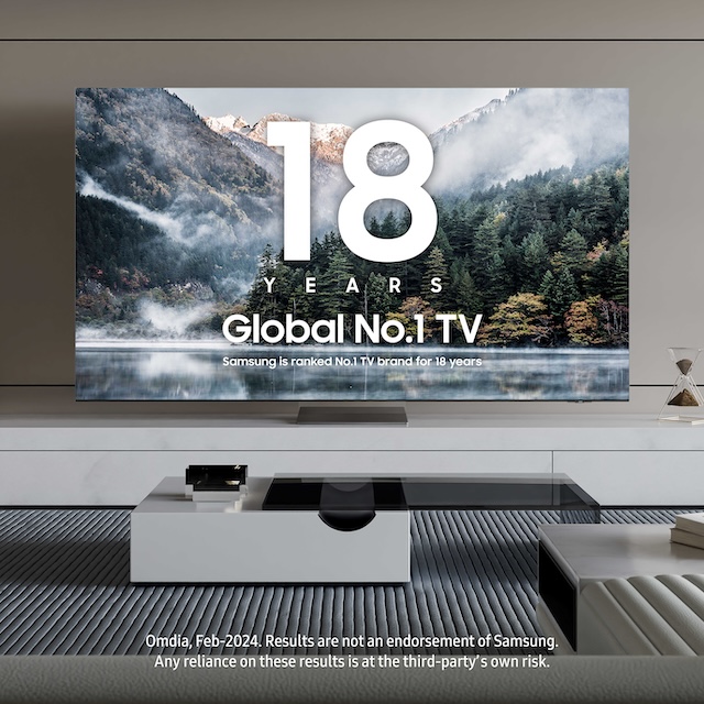 Samsung Continues to Dominate as Global Leader for TVs and Soundbar