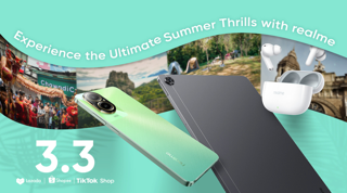 Experience summer thrills with realme this 3.3 Sale