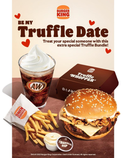 Get more of the Truffle Experience with Burger King’s Truffle Whopper for every moment