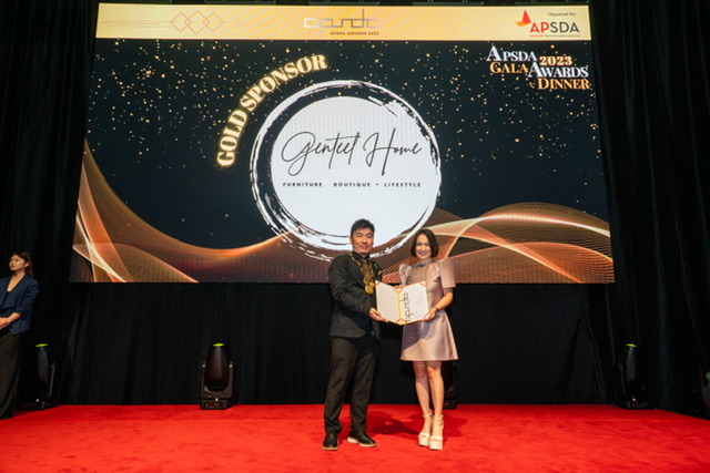 Genteel Home Illuminates PH Home Furnishings Industry at the 2023 APSDA Awards in Kuala Lumpur, Malaysia