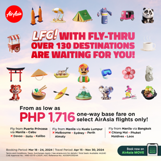 AirAsia connects Philippines to more international destinations with Fly Thru