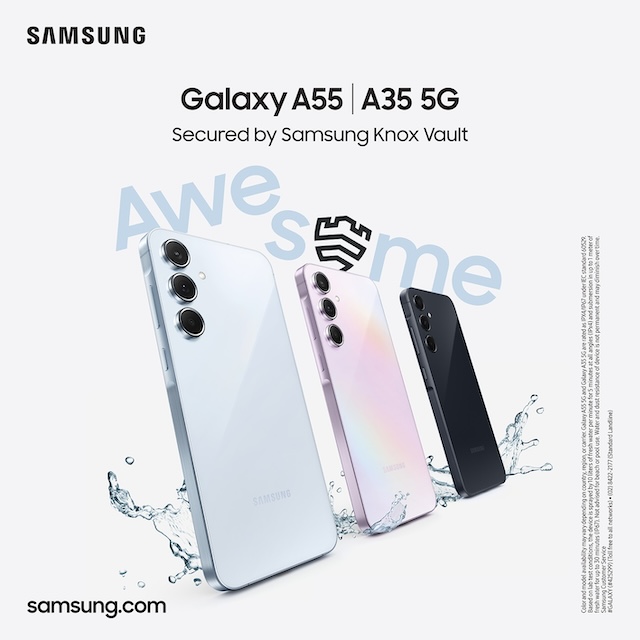 Samsung Galaxy A55 5G and Galaxy A35 5G: Awesome Innovations and Security Engineered for Everyone