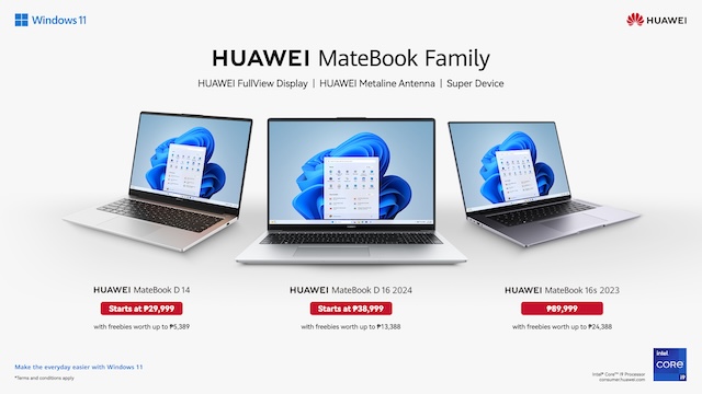 Ready to Upgrade Your Laptop Game? Explore HUAWEI MateBook's Promos and Discounts this March