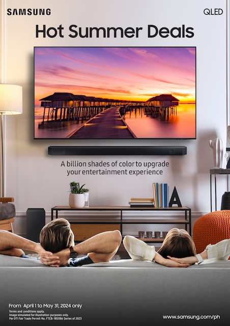 Turn Up the Summer Fun with Samsung’s Hot Deals on QLED TVs and Soundbars