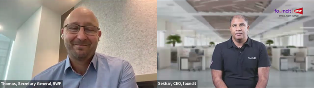 foundit becomes the Official Talent Partner of the Badminton World Federation (BWF) 