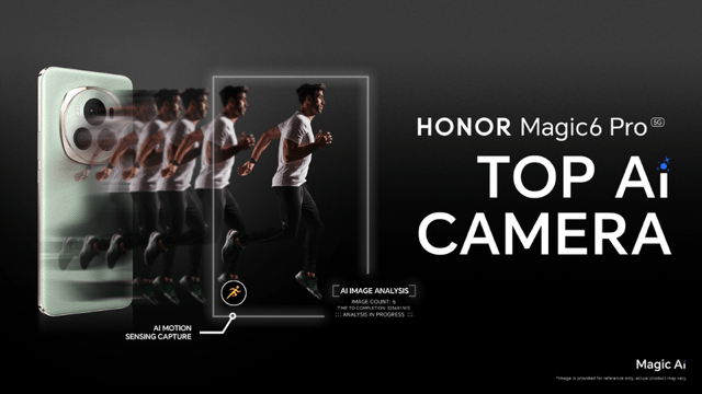 HONOR Magic6 Pro Proves to be the Top AI Camera Phone with Pro-grade Falcon Camera System  