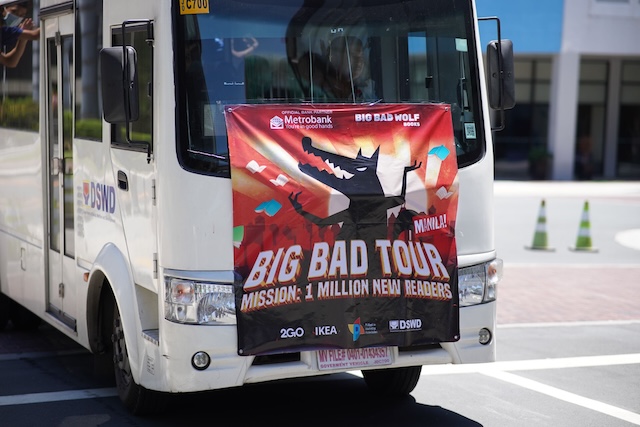 Reading Books, Changing Lives: The Big Bad Wolf Takes “Big Bad Tour: Mission 1 New Million Readers” to Parqal!