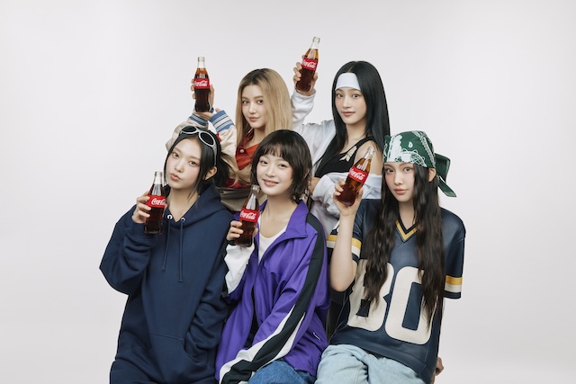 NewJeans releases “How Sweet” performance video as part of COKE STUDIO™ session