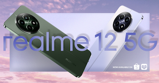 The brand new realme 12 5G is now available on Shopee and Lazada