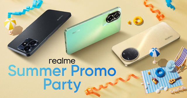Don't Miss Out: realme's Summer Promo Party is Here, and Everyone's Invited