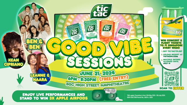 Tic Tac Brings Ben&Ben, Kean Cipriano, Leanne and Naara and Others Together for a Night of Music 