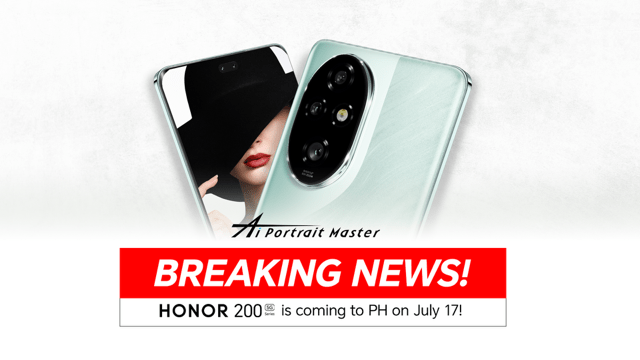 Breaking News: The AI Portrait Master HONOR 200 Series is coming to PH on July 17!