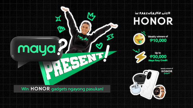 Get a Chance to Win a Brand-New HONOR 200 Weekly when you join the Back2School Promo of Maya Philippines!