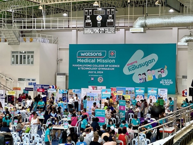 Watsons Alagang Pangkalusugan Brings Medical Care to 923 Mandaluyong Residents