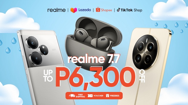 Save Big During realme’s 7.7 Sale With Special Offers on TikTok, Shopee, and Lazada