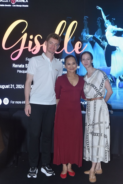 Ballet Manila’s Giselle to feature global superstars Renata Shakirova and Alexei Timofeyev