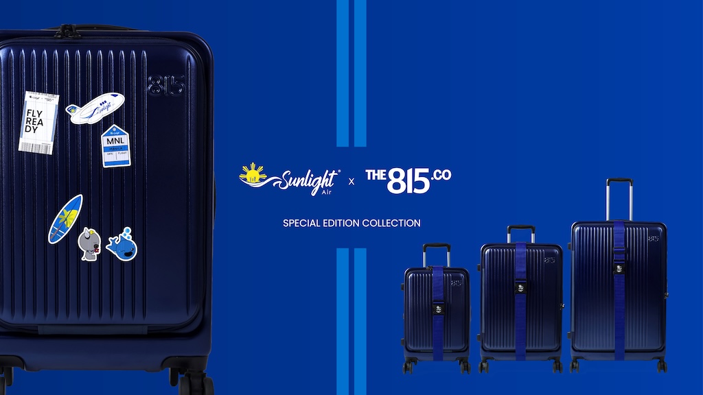 Get Lifetime Priority Access and Extra Baggage with Sunlight Air and The 815 co.’s new Special Edition Luggage