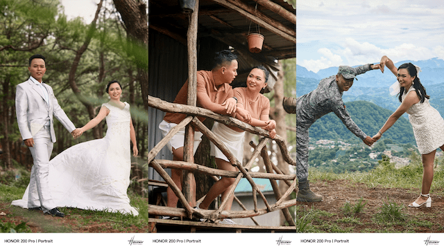 LOOK: A Couple Shot Their Prenup Using HONOR 200!