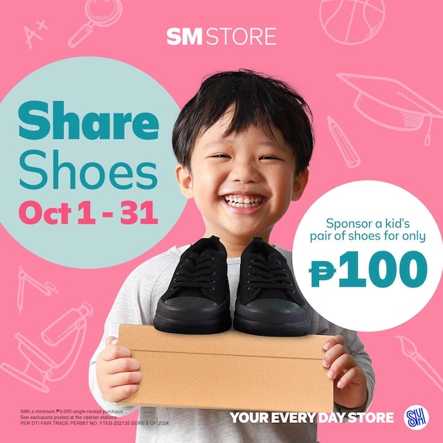 SM launches expanded Share Shoes program for underprivileged students