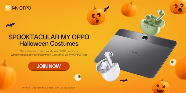 Spook your way to exciting prizes and join the My OPPO App Halloween Contest