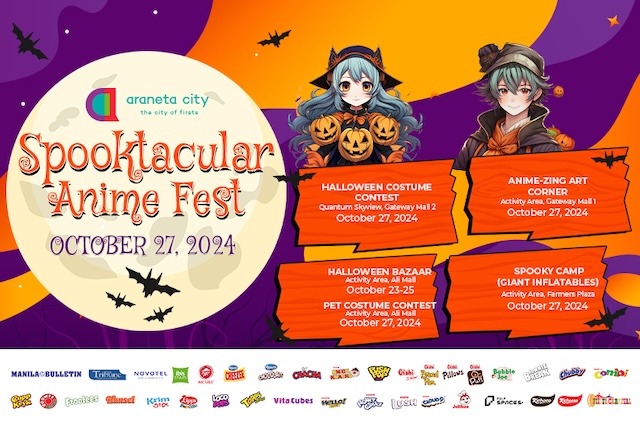 A Spooktacularly Anime-zing Halloween Awaits at Araneta City