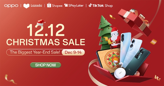 OPPO’s biggest year-end sale is coming this 12.12!