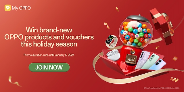 ICYMI: You can still win #MaligayangPaskOPPO gifts via the My OPPO App