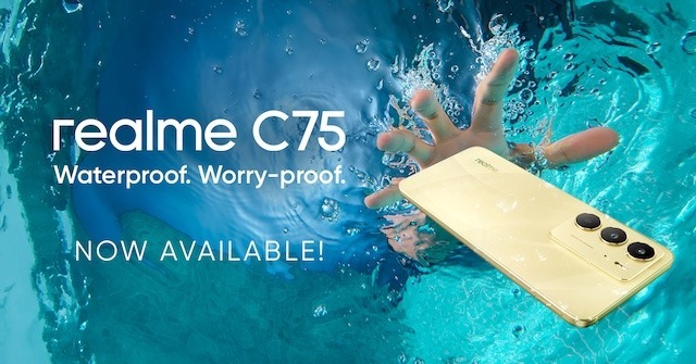 Guaranteed Worry-proof: The realme C75 is now available starting at P8,999