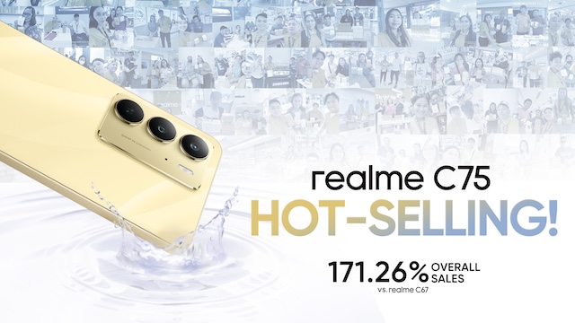 realme C75 records strong sales performance prior to the conclusion of its first-selling phase