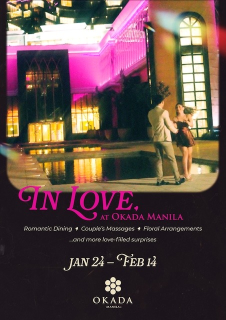 Okada Manila Unveils Romantic Experiences for Valentine’s Day