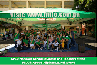 Giving Learners with Special Education Needs Early Access to an Active Lifestyle MILO