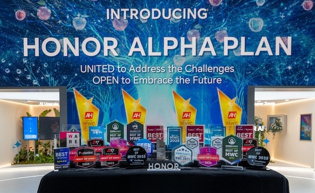 HONOR Wins 50 Media Awards at MWC 2025 with the Groundbreaking HONOR ALPHA PLAN 