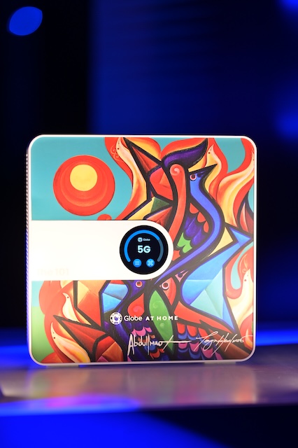 Art Meets Tech: New Globe AT HOME 5G WiFi comes with limited-edition skins by National Artists