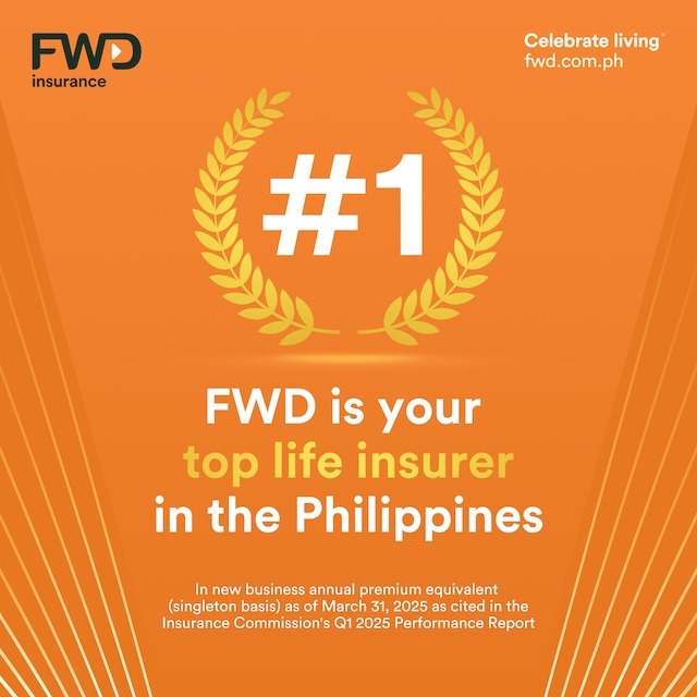 FWD Life Insurance tops PH Insurance Industry in Q1 2025  