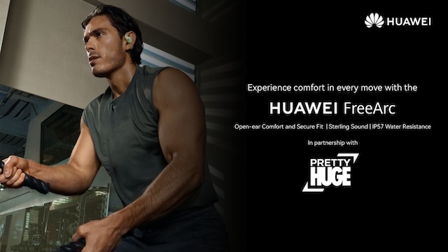 HUAWEI Partners with Pretty Huge to Bring Summer-Ready Audio Built for Intense Workouts with the HUAWEI FreeArc