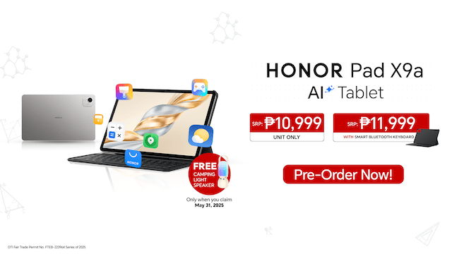 Perfect Back-to-School AI Tablet: HONOR Pad X9a is Now Available for Pre-order!