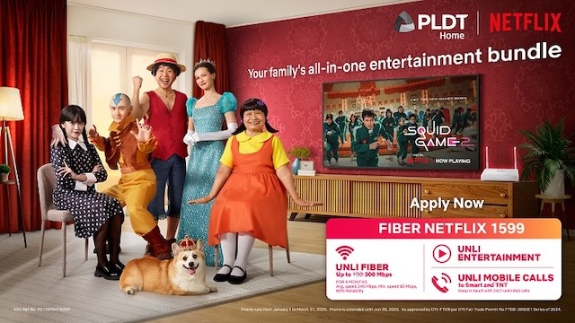 One epic collab: PLDT Home, Netflix launch new bundles boasting unli internet, unli entertainment, and more