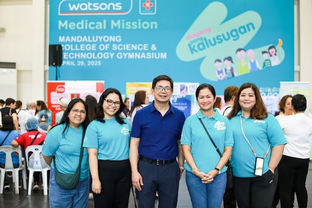 Watsons Continues to Bring Quality Healthcare Closer to Communities with Alagang Pangkalusugan Medical Missions