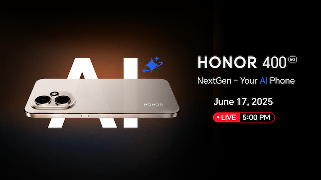 AI Phone HONOR 400 5G To Bring Photos to Life on June 17!