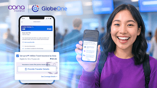 Oona Travel Insurance Now Bundled with Globe Prepaid Roaming Promos 