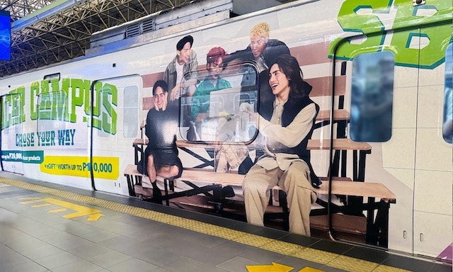 An A’TIN’s question to ‘Ninang’ Acer results in a billboard and train wrap for SB19